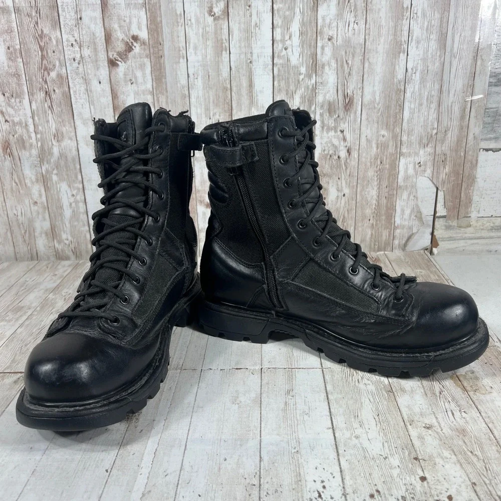 Thorogood Mens Gen-Flex2 8-Inch Waterproof Side Zip Tactical Boots 834-7991 10M
